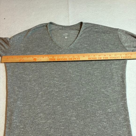 Tickled Teal Lightweight Knit Sweater Gray Size Small Women's - Picture 4 of 6